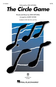 The Circle Game SATB choral sheet music cover Thumbnail